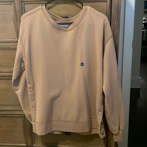 NWT - Abercrombie pull over with side button detail